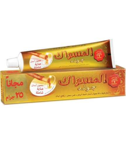 معجون المسواك 120+20 جم – Gold Fresh | حماية ونظافة فم مثالية