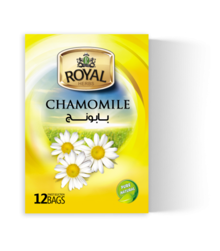 اعشاب بابونج من رويال 12 باكت