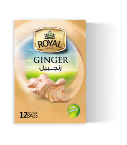 اعشاب زنجبيل من رويال 12 باكت