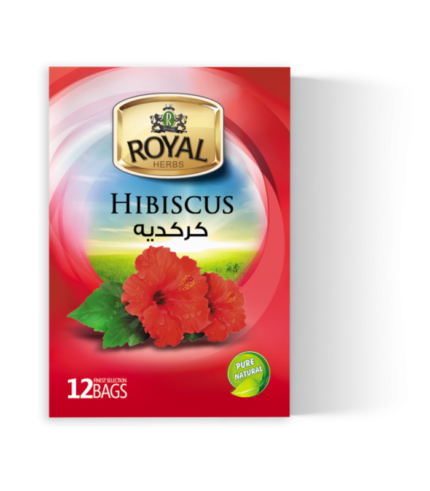 اعشاب كركديه من رويال 12 باكت