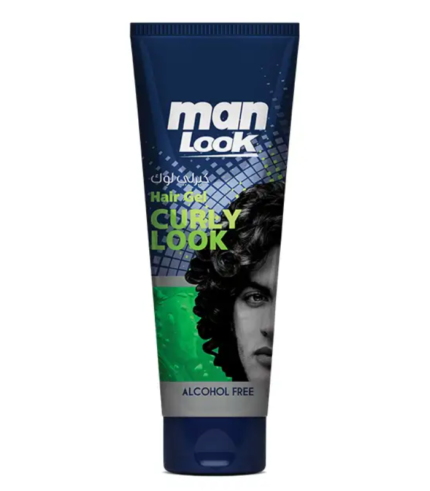 جل مان لوك للشعر 250مل – Curly Look: كيرلي طبيعي وثبات أنيق.