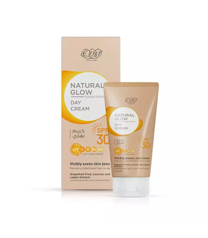 كريم إيفا Natural Glow SPF30 30 مل