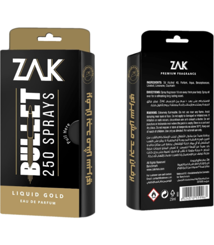 برفان جيب زاك 25 مل Liquid Gold
