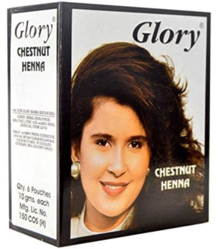 حنّة جلوري 10جم / 6ق Chestnut