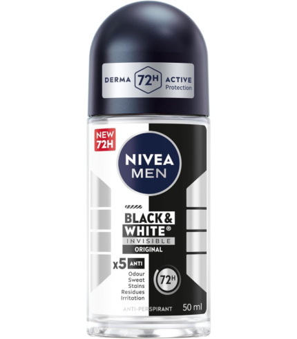رول نيفيا 50مل رجالي Black & White