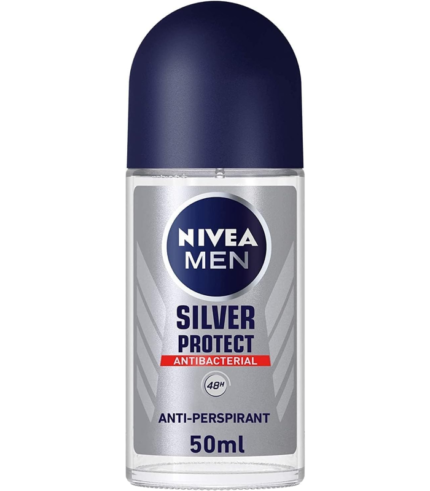 رول نيفيا 50مل رجالي Silver Protect