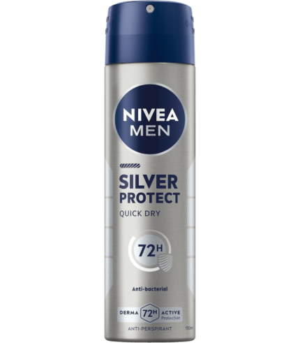 اسبراي نيفيا 150مل رجالي Silver Protect