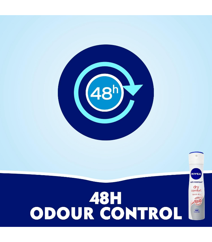 اسبراي نيفيا 150مل حريمي Dry Comfort - الصورة 6