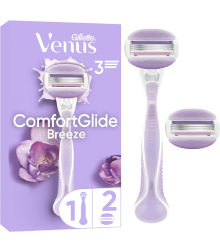 ماكينة جيليت Venus Breeze حريمي يد + 2 أمواس