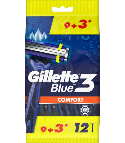 ماكينة جيليت 9+3 Blue3 Comfort