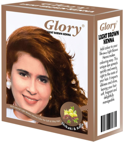 حنّة جلوري 10جم / 6ق Light Brown