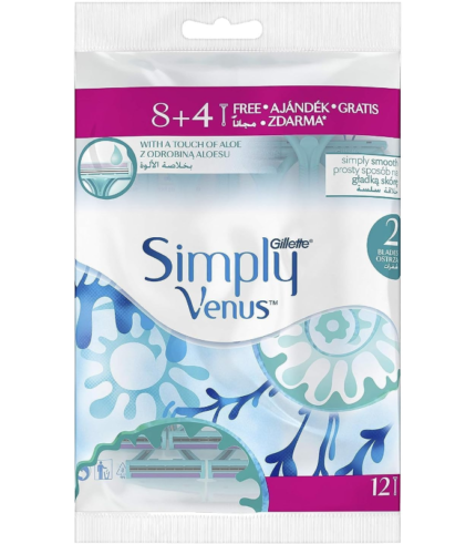 ماكينة جيليت 8+4 Venus Simply