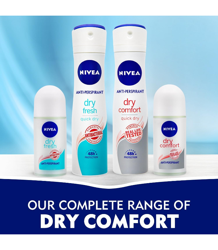 اسبراي نيفيا 150مل حريمي Dry Comfort - الصورة 3
