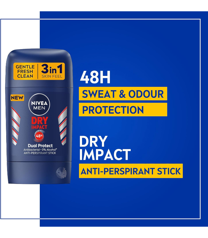 استيك نيفيا 50مل رجالي Dry Impact - الصورة 4