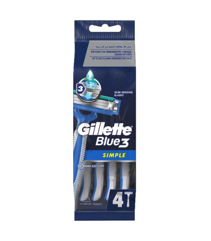 ماكينة جيليت Blue3 Simple