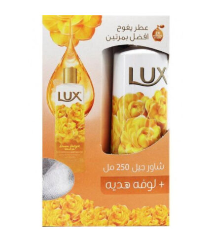 شاور جل لوكس دريم ديلايت 250مل+لوفة