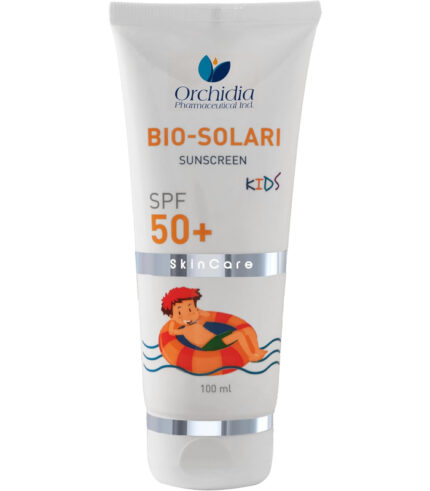كريم صن سكرين بايو سولاري للأطفال SPF50+ 100 جم