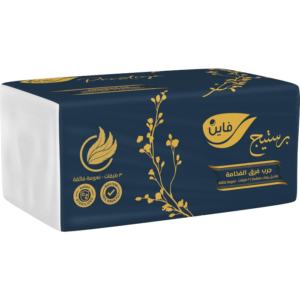 مناديل وجه برستيج بـ3 طبقات من فاين 500 منديل