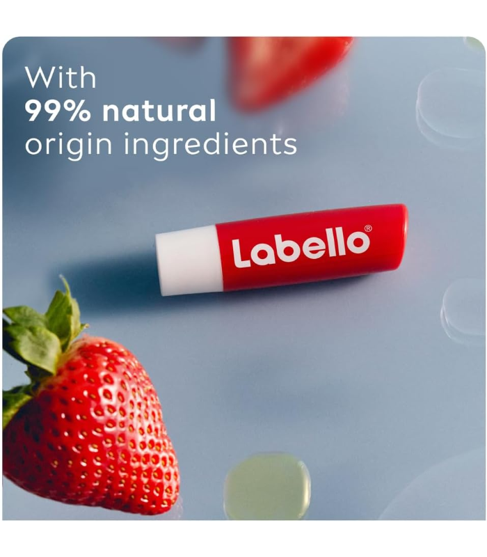 61iq8vVwlsL._AC_SL1000_.png ليب نيفيا 4.8جم Labello Strawberry Shine