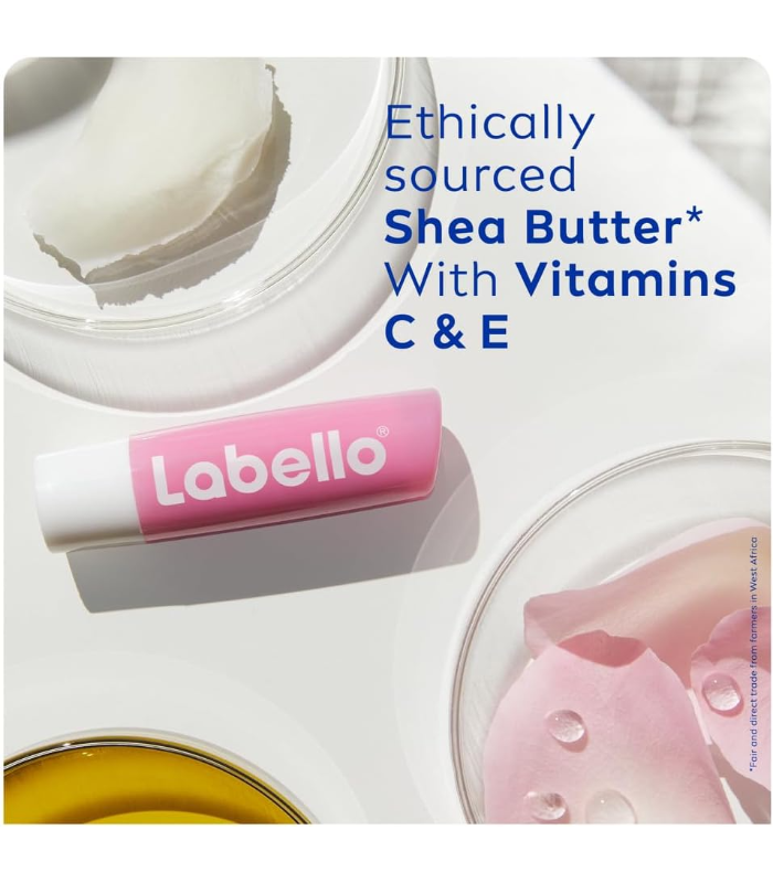 ليب نيفيا 4.8جم Labello Soft Rose