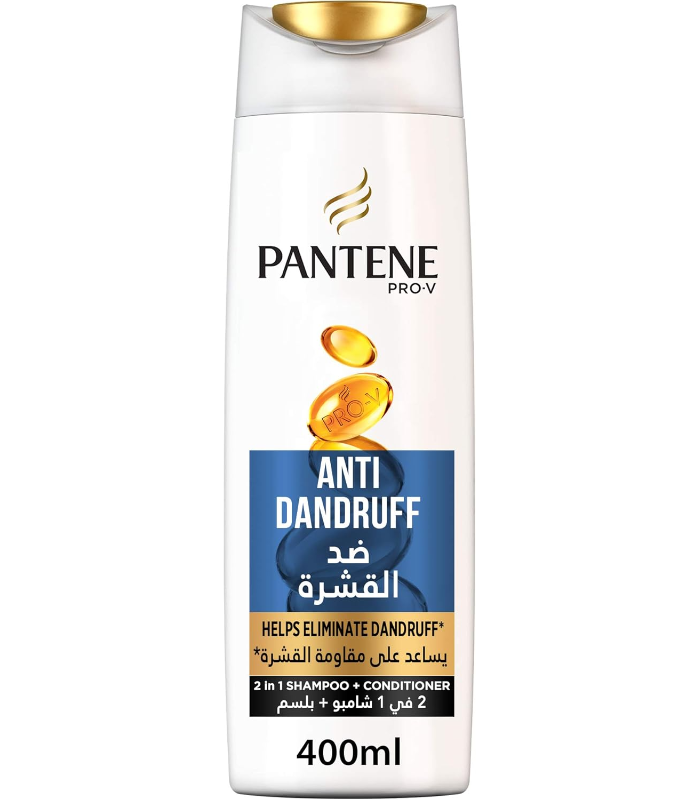 شامبو بانتين400مل I ازرق ANTI DANDRUFF