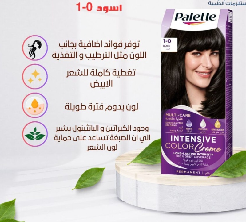 صبغة باليت اسود 50 مل
