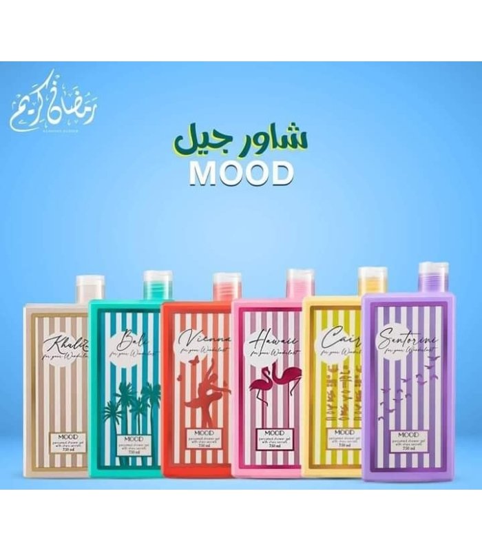 شاور جل موود 750 مل